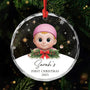 6628OUS1 glass baby first christmas ornament personalized newborn gifts 6628O6Q5K