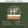 6630OUS4 custom acrylic christmas ornaments crossword puzzle family names_ 6630O6M5I
