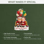 6640OUS4 3d printing effect acrylic mr and mrs claus ornaments_ custom couples christmas gifts 6640O