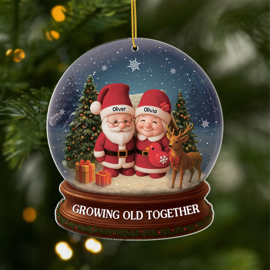 6644OUS1 3d printing effect acrylic snow globe ornament_ custom couples christmas gifts 6644OTZ5G