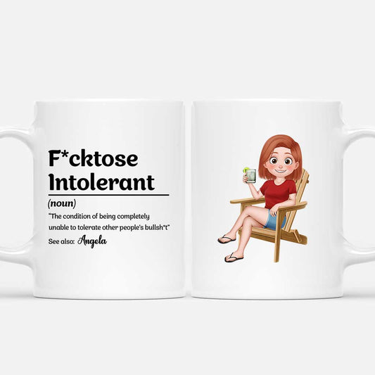 6653MUS1 fucktose intolerant mug funny personalized gifts for him her 6653MKVWA
