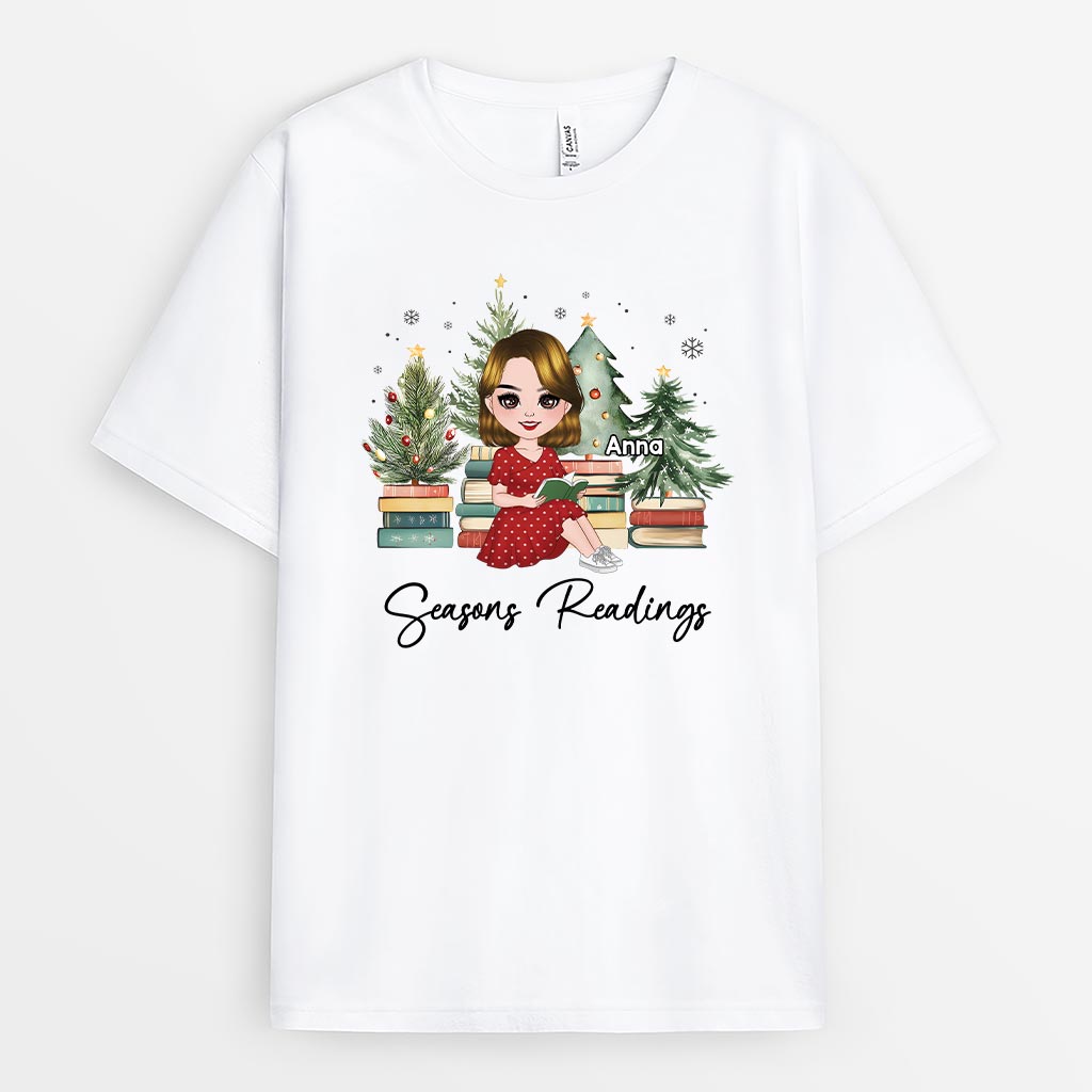 6658AUS1 seasons readings shirt personalized gifts for book lovers women 6658ATVWA