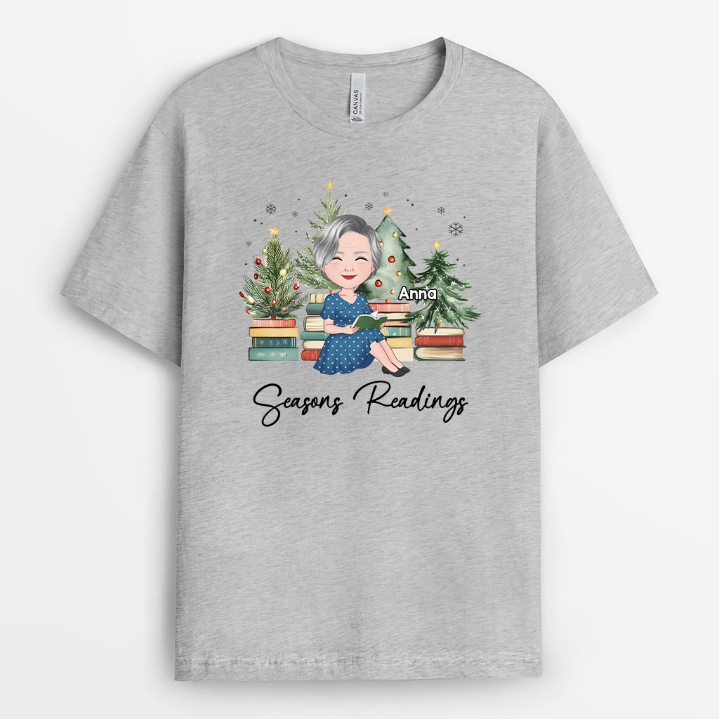 6658AUS2 seasons readings shirt personalized gifts for book lovers women 6658ATVWA