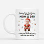 6659MUS1 personalized photo mug happy first christmas as my mom and dad 6659MTVMA