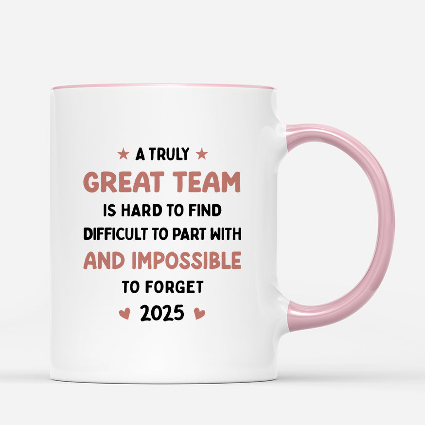 6660MUS3 a truly great team crossword mug custom gifts for coworkers 6660MTQTO