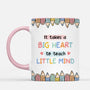 6667MUS2 it takes a big heart to teach little minds mug personalized teacher gifts 6667MKTWT