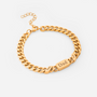 6677JUS1 personalized name plate bracelet_ mens cuban link bracelet_ 6677J0V5B