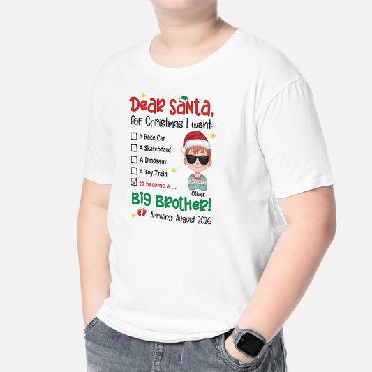 6683AUS2 big brother big sister shirts_ personalized christmas shirts for kids 6683ATVAK