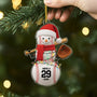 6686OUS2 3d printing effect baseball snowman ornament_ custom acrylic christmas ornament_s 6686OKVQB