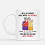 6687MUS1 personalized best friend mugs well be friends until were old and senile 6687M3VWF