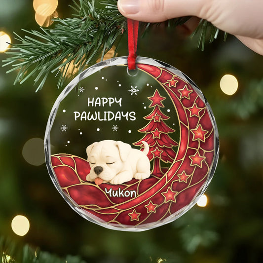 6688OUS1 glass dog christmas ornaments_ personalized dog gifts for owners 6688OK6NC2