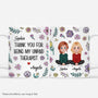 6693MUS1 3d printing effect personalized friends mug thank you for being my unpaid therapist 6693M3VMF