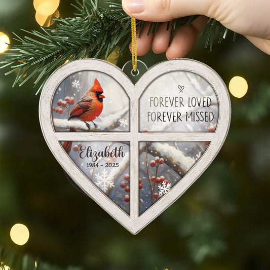 6698OUS2 acrylic cardinal memorial ornament_ personalized in loving memory gifts_ 6698O8ZAB