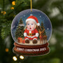 6703OUS1 3d printing effect acrylic snow globe picture ornament_ custom christmas gifts for kids 6703OTQ5K