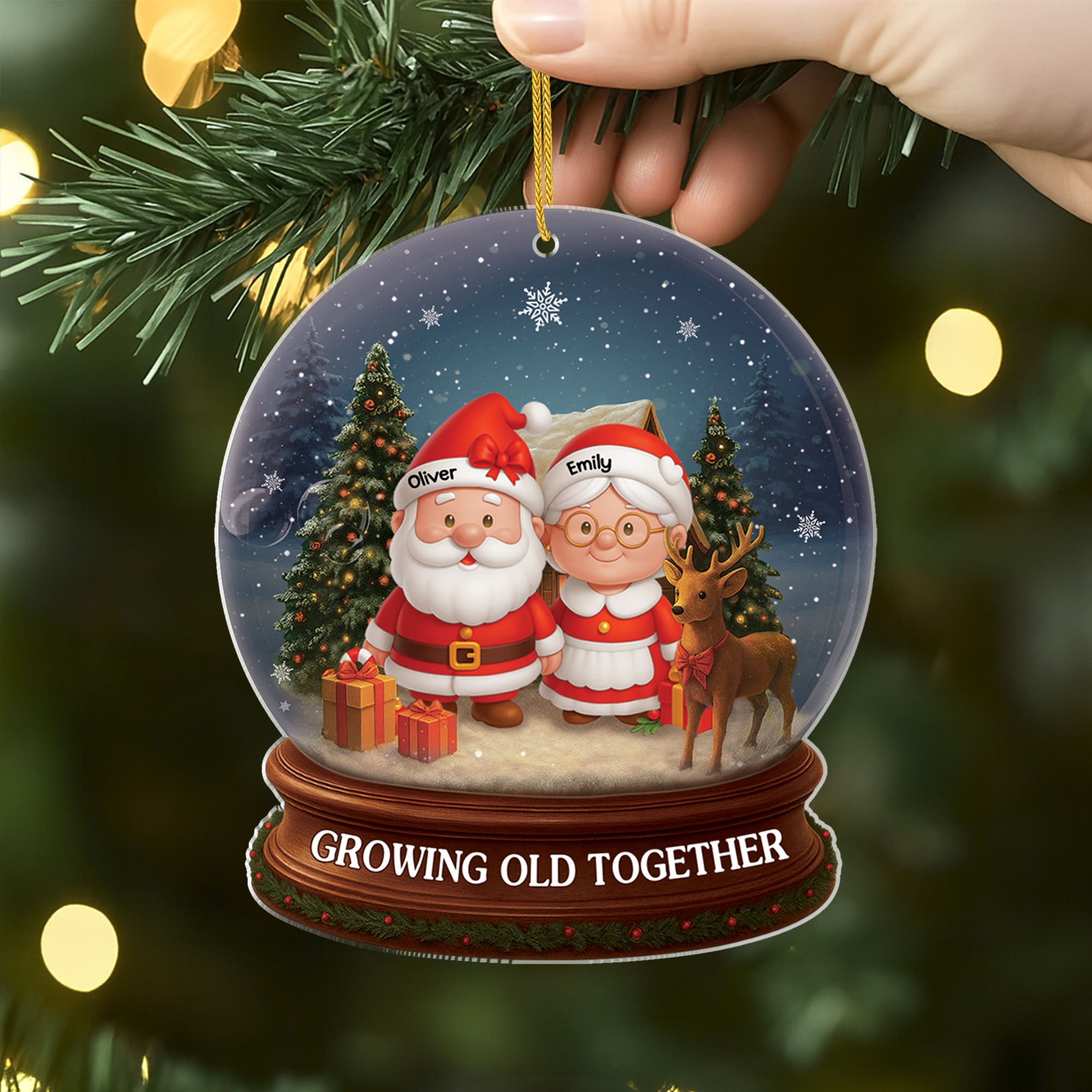 6704OUS2 3d printing effect acrylic snow globe christmas ornament_ custom couple gift 6704OTV5G_d1db2142 e664 4556 b40e e4125cd7c0ee
