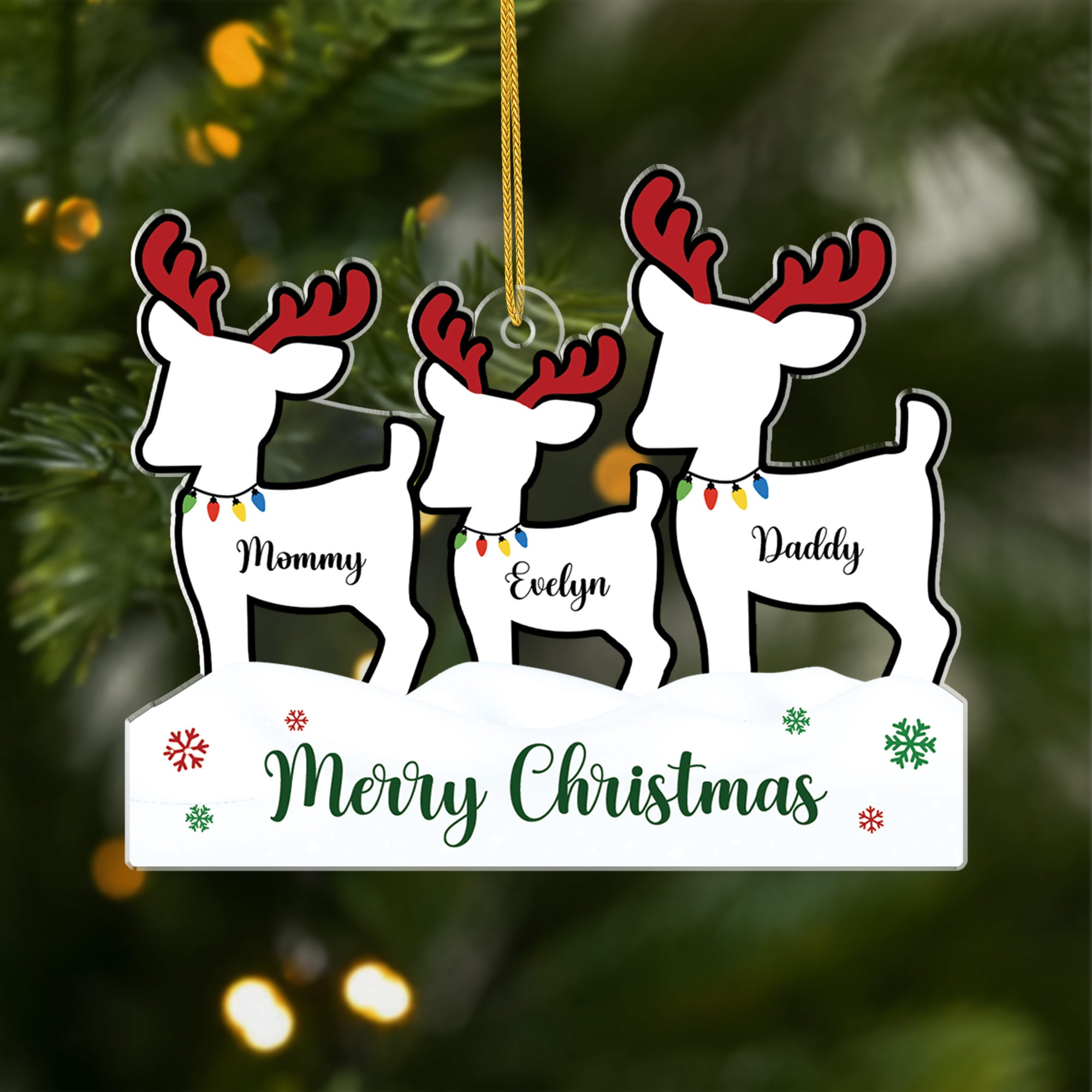 6723OUS1 acrylic reindeer ornaments_ custom christmas gifts for family 6723OTZAI