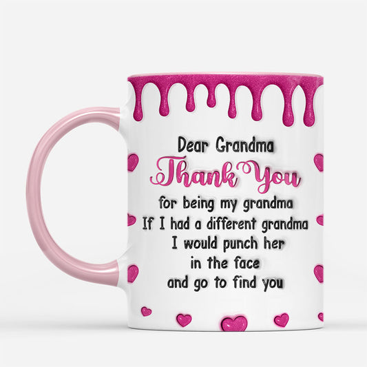 6735MUS2 3d printing effect dear grandma mug custom gifts for grandparents 6735M6PTB