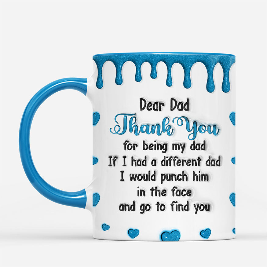 6735MUS2 3d printing effect funny dear mom mug custom gifts for mom and dad 6735M6PTA