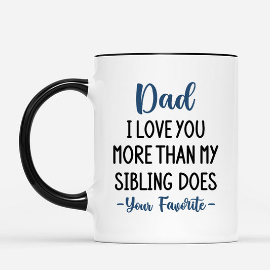 6736MUS2 i love you more mug personalized gifts for mom and dad 6736M6PZA