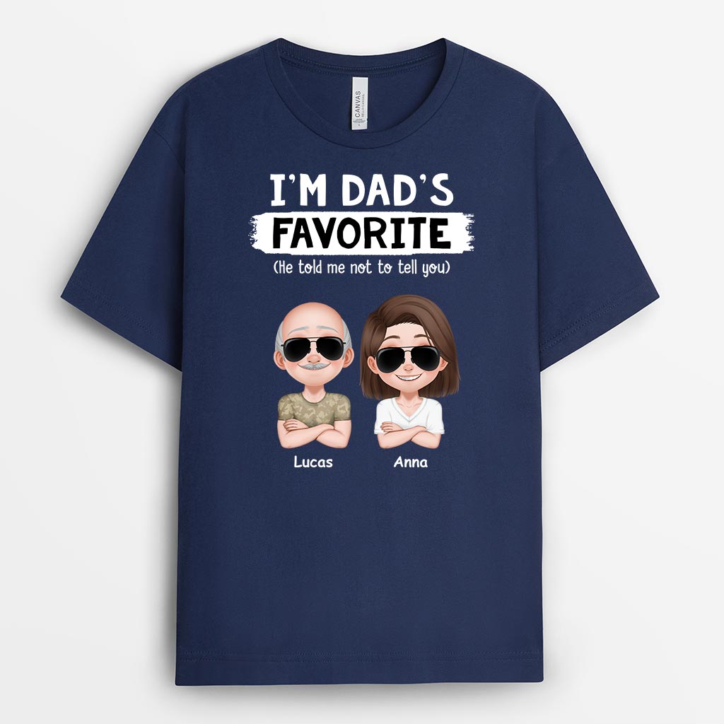 6740AUS2 im moms favorite shirt_ personalized gifts for son daughter 6740A