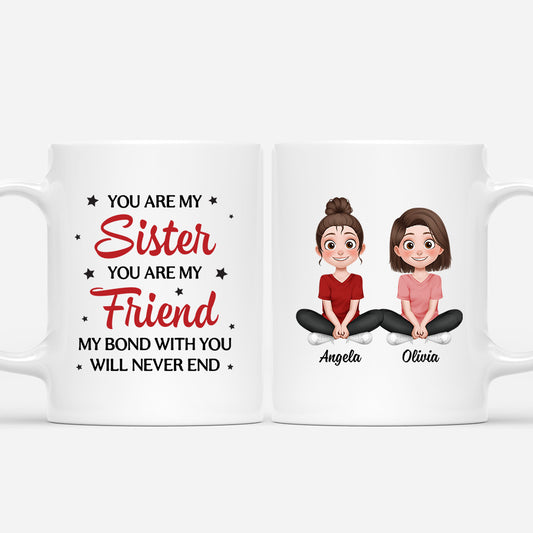 6741MUS1 you are my friend mug personalized gift for brother and sister 6741M6LNA_1