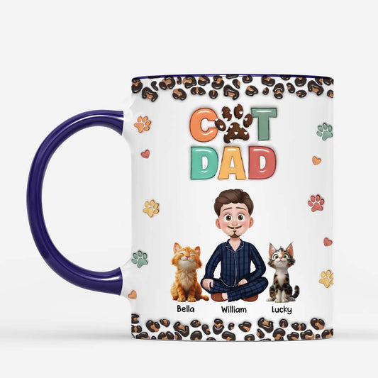 6743MUS2 3d printing effect personalized cat mom mug unique gifts for cat lovers 6743M6KAD