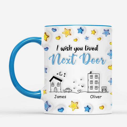 6755MUS2 3d printing effect i wish you lived next door mug personalized friend gifts 6755MKV5F