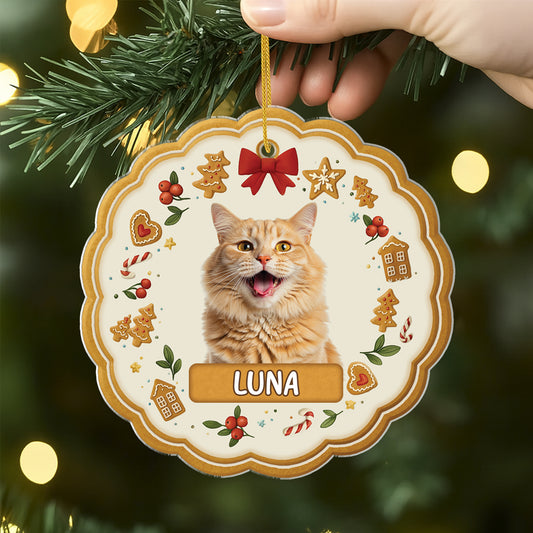 6778OUS2 3d printing effect custom acrylic photo ornaments christmas gifts for kids 6778O3VCK