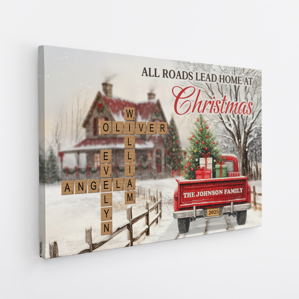 6786CUS2 personalized family crossword canvas christmas gifts for family 6786C3T5I_54b2739b 2b03 4744 96d3 aa13f6e82299