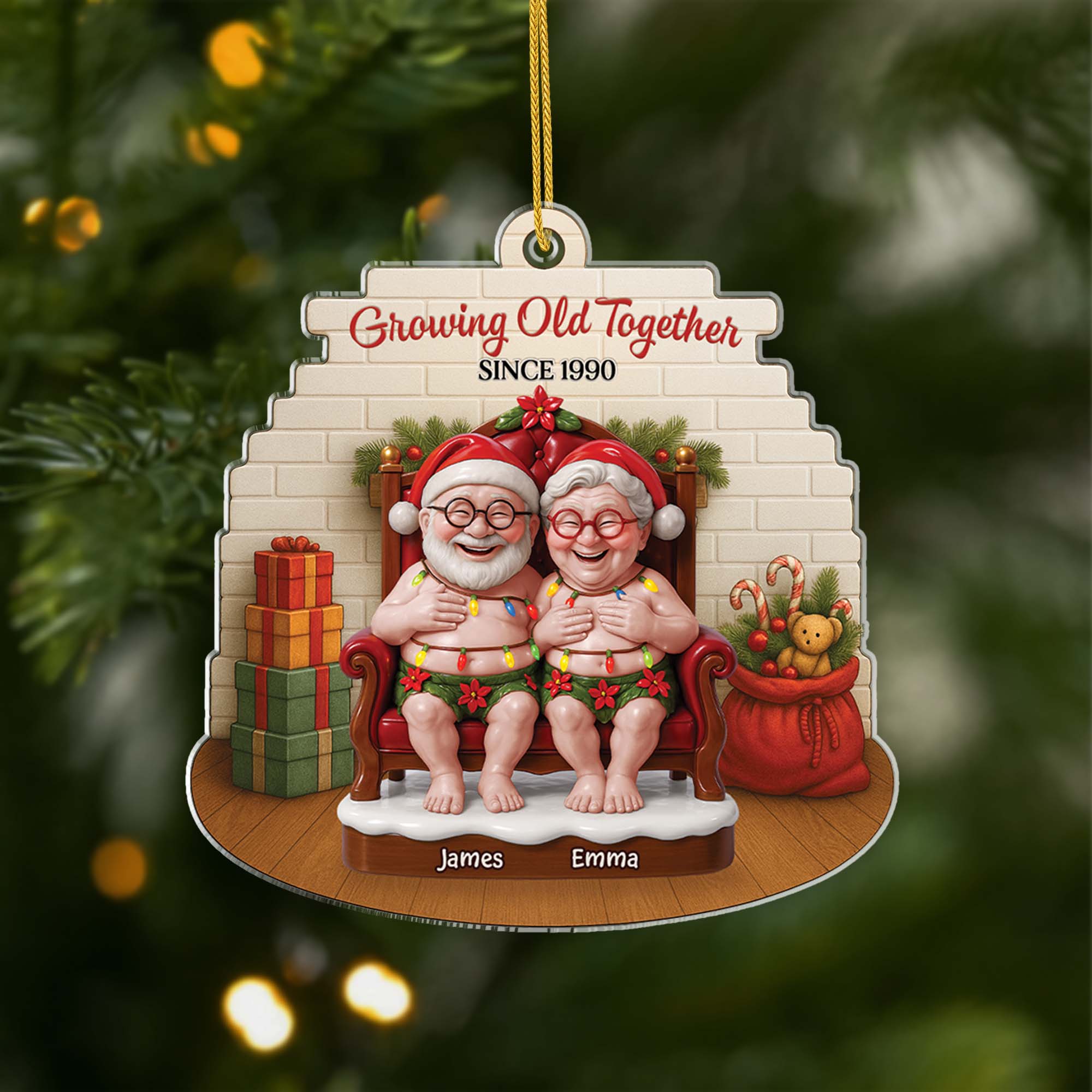 6794OUS1 3d printing effect acrylic naughty christmas ornaments_ custom gifts for couples 6794O6L5G