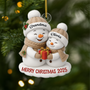6798OUS1 3d printing effect acrylic snowman ornaments custom christmas gifts for grandparents 6798O3T5A