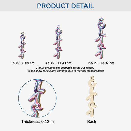 6914OUS2 3d printing effect 1 layered wooden balloon letter ornaments custom christmas gifts 6914O8T5A