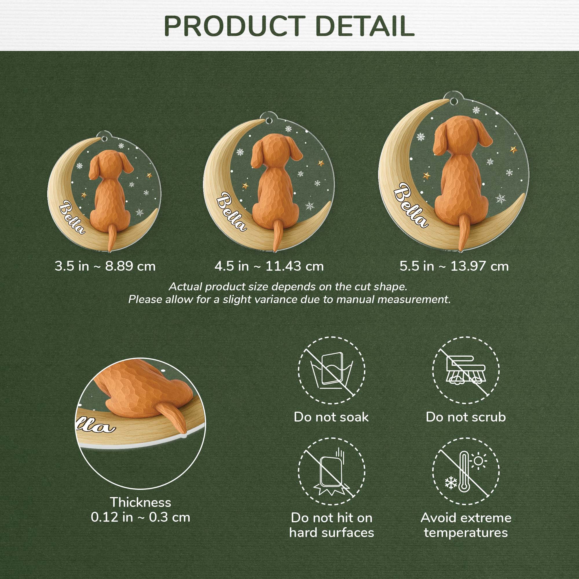 6919OUS3 personalized dog christmas ornaments_ acrylic dog lover gifts 6919O3V5C