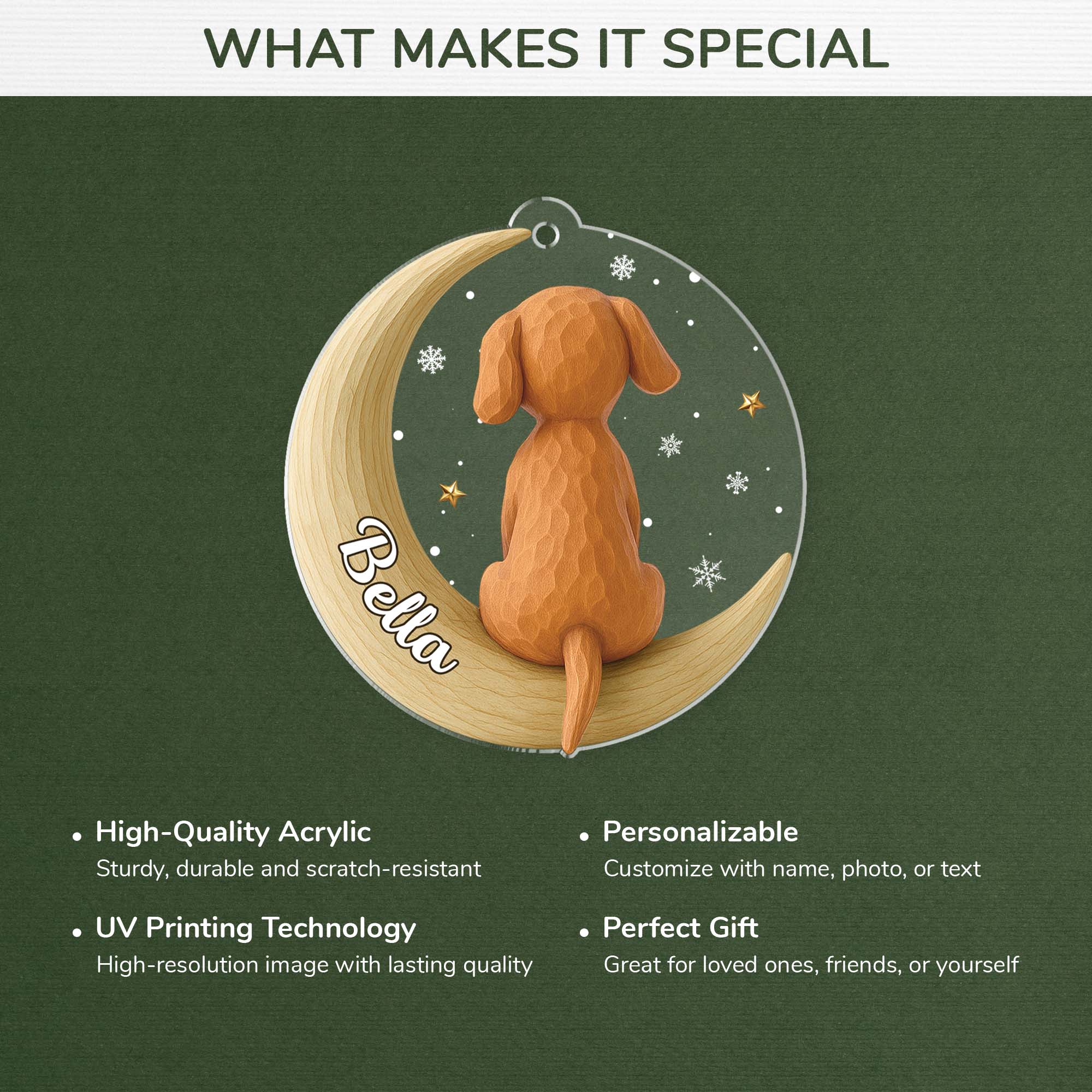 6919OUS4 personalized dog christmas ornaments_ acrylic dog lover gifts 6919O3V5C