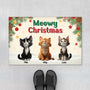 6923DUS1 cat christmas doormat personalized gifts for cat lovers 6923D86WD