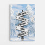 6925CUS1 personalized street sign canvas_ christmas gift for family 6925C3VAI