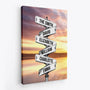 6925CUS2 personalized street sign canvas_ christmas gift for family 6925C3VAI