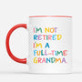 6938MUS2 im not retired im a professional grandma mug custom grandparent gifts 6938MTXNB