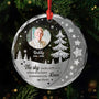 6944OUS1 custom glass christmas ornaments photo memorial gifts for loss of mom dad 6944O8ZMB