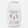 6947AUS1 grandmas butterfly kisses ceramic vase custom gifts for momgrandma 6947aotvta_1