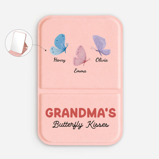 6947AUS1 grandmas butterfly kisses compact mirror custom grandma gifts 6947ajtvta_1