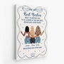 6951CUS2 best friend canvas art personalized gifts for female friends 6951C3VWF
