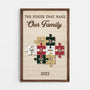 6952CUS1 personalized family canvas with names_ family puzzle wall art 6952CTPZI