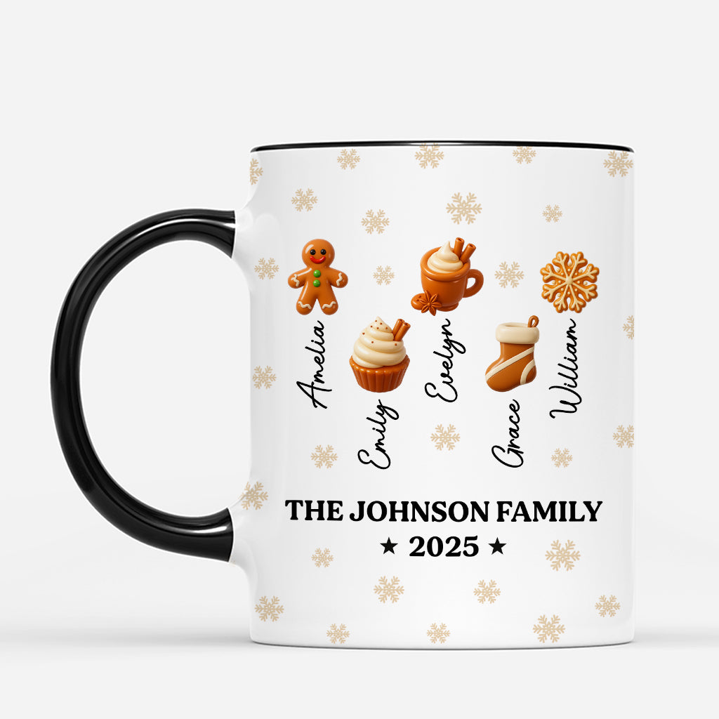 6959MUS2 personalized christmas mugs with names xmas gifts for family 6959M8KCI