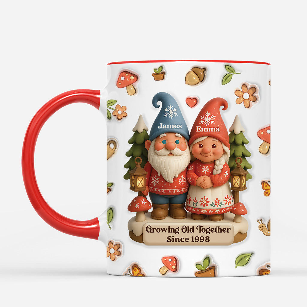 6965MUS2 3d printing effect gnome christmas mugs_ custom gifts for couples 6965M3ZTG