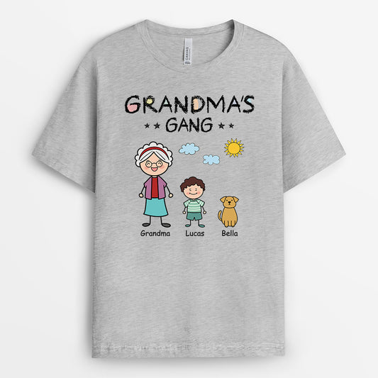 6967AUS2 grandpa shirts with grandkids names custom gifts for grandpa grandma 6967A3T5B