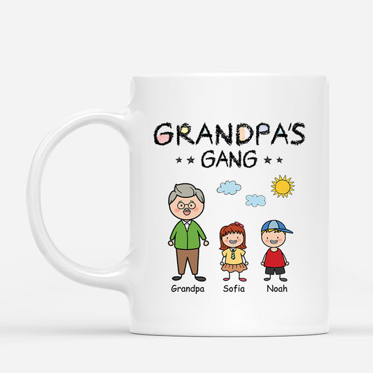 6967MUS1 personalized shirts with grandkids names gifts for grandma grandpa 6967M3T5B
