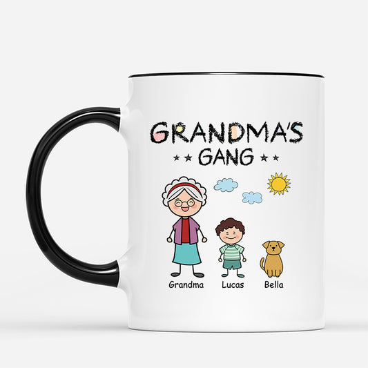 6967MUS2 personalized shirts with grandkids names gifts for grandma grandpa 6967M3T5B