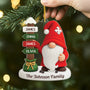 6971OUS2 acrylic christmas ornaments with names custom family gifts 6971OTTMI