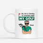 6989MUS1 my job is starting to interfere with my golf mug funny personalized golf gifts 6989M6VMB